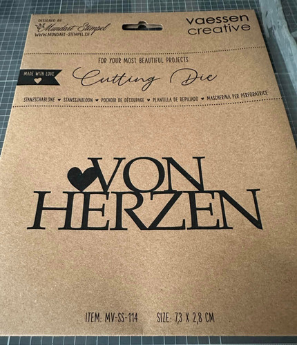 Mundart stempel von herzen - mundart,