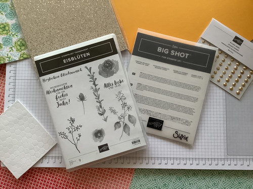 Stampin set eisblüten - up!,
