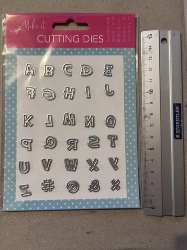 Make cutting dies - make, it