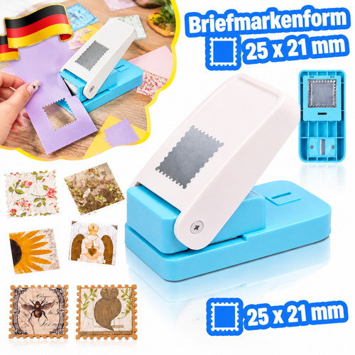 Briefmarken stanzer 21 mm - briefmarken,