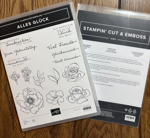 Alles glück stempel und - stempel-,