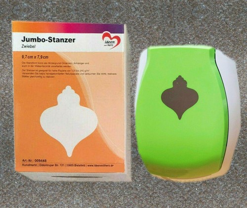 Jumbo stanzer zwiebel f - xl-jumbo-stanzer, "zwiebel"
