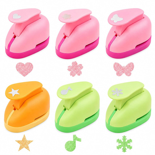Papierstanzer set mit - papierstanzer,