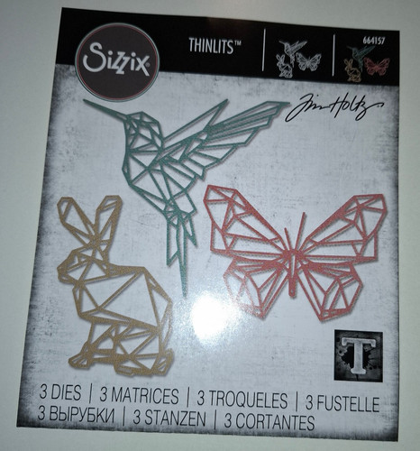 Sizzix thinlits stanzen geo - stanzen,